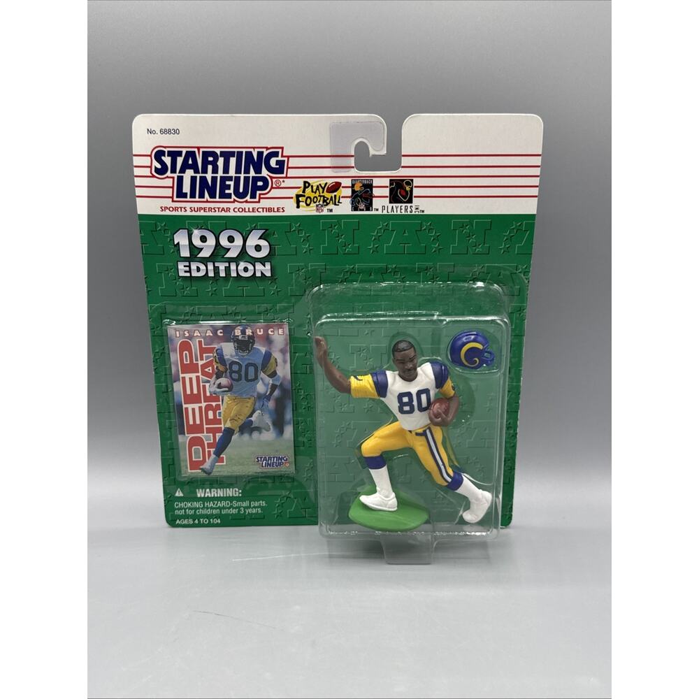 1996 Kenner Starting Lineup Isaac Bruce Saint Louis Rams
